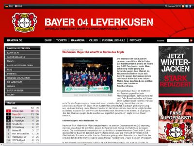 Bild zum Artikel: Wahnsinn: Bayer 04 schafft in Berlin das Triple