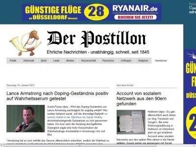 Bild zum Artikel: Lance Armstrong nach Doping-Geständnis positiv auf Wahrheitsserum getestet