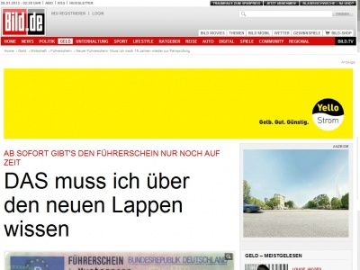 Bild zum Artikel: Neuer Führerschein ab morgen - DAS muss ich über den neuen Lappen wissen