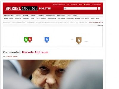 Bild zum Artikel: Kommentar: Merkels Alptraum