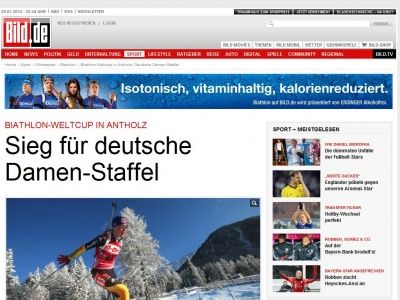 Bild zum Artikel: Biathlon-Weltcup in Antholz - Sieg für deutsche Damen-Staffel