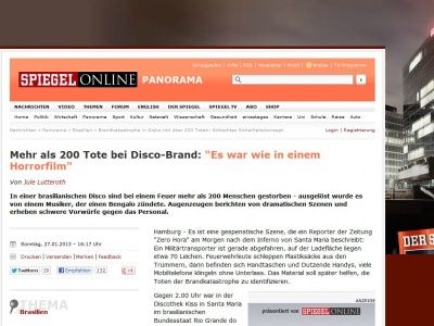 Bild zum Artikel: Mehr als 200 Tote bei Disco-Brand: 'Es war wie in einem Horrorfilm'