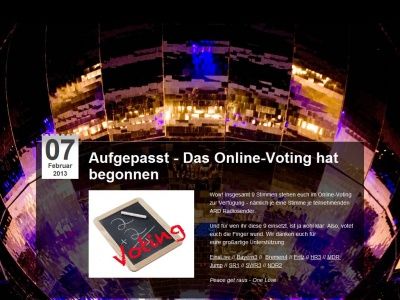 Bild zum Artikel: Aufgepasst - Das Online-Voting hat begonnen