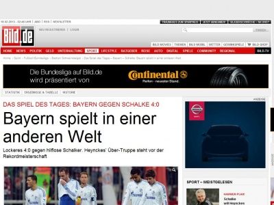 Bild zum Artikel: Lockeres 4:0 gegen Schalke - Bayern spaziert zur Meisterschaft