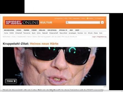 Bild zum Artikel: Kruppstahl-Zitat: Heinos neue Härte