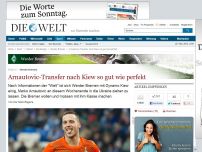 Bild zum Artikel: Werder Bremen: Arnautovic-Transfer nach Kiew so gut wie perfekt