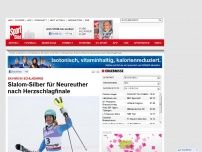 Bild zum Artikel: Ski-WM in Schladming  -  

Slalom-Silber für Neureuther nach Herzschlagfinale