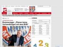 Bild zum Artikel: Lewandowski-Poker  -  

Rummenigge: „Planen keine Verhandlungen mit dem BVB“