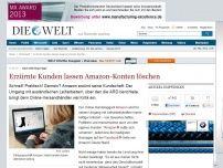 Bild zum Artikel: Nach ARD-Reportage: Erzürnte Kunden lassen Amazon-Konten löschen