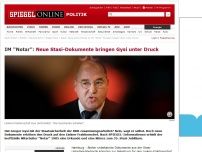 Bild zum Artikel: IM 'Notar': Neue Stasi-Dokumente bringen Gysi unter Druck