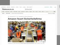 Bild zum Artikel: Leiharbeit im Online-Warenhaus: Amazon feuert Sicherheitsdienst