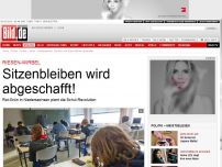 Bild zum Artikel: Schul-Revolution - Sitzenbleiben wird abgeschafft!