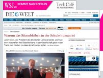 Bild zum Artikel: Bildungsdebatte: Warum das Sitzenbleiben in der Schule human ist