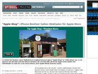 Bild zum Artikel: 'Apple Shop': iPhone-Besitzer halten Obstladen für Apple Store