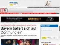 Bild zum Artikel: 6:1-Schützenfest - Bayern ballert sich auf Borussia Dortmund ein