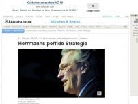 Bild zum Artikel: Innenminister unterstellt psychische Probleme: Herrmanns perfide Strategie