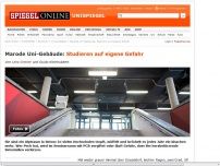 Bild zum Artikel: Marode Uni-Gebäude: Studieren auf eigene Gefahr