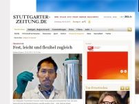 Bild zum Artikel: Nanotechnik: Fest, leicht und flexibel zugleich