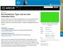 Bild zum Artikel: Oscar 2013: Ein künstlicher Tiger und ein sehr wütendes Grün