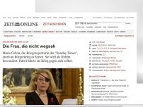 Bild zum Artikel: Kriegsreporterin Marie Colvin: 
			  Die Frau, die nicht wegsah
