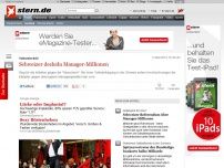 Bild zum Artikel: Volksentscheid: Schweizer deckeln Manager-Millionen
