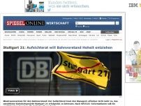 Bild zum Artikel: Stuttgarter Bahnhofs-Debakel: Aufsichtsrat will Bahnvorstand die Hoheit über S21 entziehen