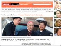 Bild zum Artikel: Vorkonklave in Rom: Falscher Bischof ist ein Deutscher