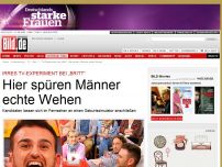 Bild zum Artikel: Irres TV-Experiment bei „Britt“ - Hier spüren Männer echte Wehen