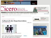 Bild zum Artikel: Aufmarsch der Hyperkorrekten