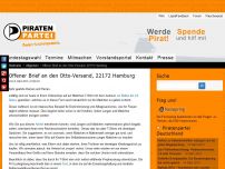 Bild zum Artikel: Offener Brief an den Otto-Versand, 22172 Hamburg