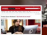 Bild zum Artikel: Piraten-Ikone Weisband: 'Die Partei ist im Arsch'