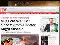 Bild zum Artikel: Atomkriegs-Drohung - Kims Bluff oder echte Gefahr?