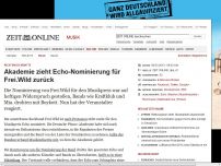 Bild zum Artikel: Rechtsrock-Debatte: 
			  Akademie zieht Echo-Nominierung für Frei.Wild zurück