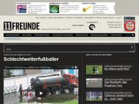 Bild zum Artikel: Schlechtwetterfußballer