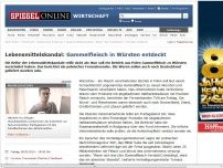 Bild zum Artikel: Lebensmittelskandal: Gammelfleisch in Würsten entdeckt