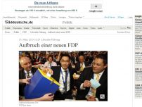 Bild zum Artikel: Liberalen-Führung: Aufbruch einer neuen FDP