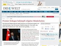 Bild zum Artikel: Türkei: Premier Erdogan bekämpft religiöse Minderheiten