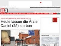 Bild zum Artikel: Prügelopfer im Koma - Heute lassen die Ärzte Daniel sterben