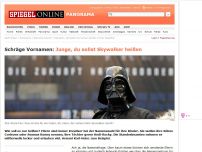 Bild zum Artikel: Schräge Vornamen: Junge, du sollst Skywalker heißen