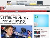 Bild zum Artikel: Sebastian Vettel - Mit neuem Boliden „Hungry Heidi“ auf Titeljagd