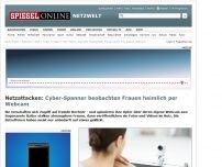 Bild zum Artikel: Netzattacken: Cyber-Spanner beobachten Frauen heimlich per Webcam