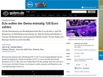 Bild zum Artikel: Einigung mit BVMV: DJs sollen der Gema einmalig 125 Euro zahlen