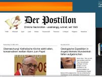 Bild zum Artikel: Überraschung! Katholische Kirche wählt alten, konservativen weißen Mann zum Papst