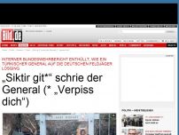 Bild zum Artikel: „Verpiss dich“ - Türkischer General ging auf Feldjäger los