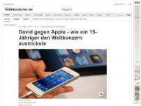 Bild zum Artikel: Anwendung HiddenApps: David gegen Apple - wie ein 15-Jähriger den Weltkonzern austrickste