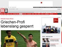 Bild zum Artikel: Wegen Nazi-Gruß - Griechen-Profi lebenslang gesperrt