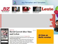 Bild zum Artikel: Geigen-Star: David Garrett über Sinn und Leben