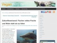 Bild zum Artikel: Zukunftsweisend: Fischer retten Fische und Wale statt sie zu töten