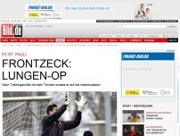 Bild zum Artikel: Pauli-Trainer - Frontzeck: Lungen-OP nach Trainings-Unfall