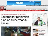 Bild zum Artikel: Dramatische Rettung - Bauarbeiter reanimiert Kind (2) im Supermarkt